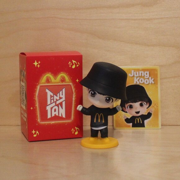 McDonald's Other - McDonald's Tiny Tan BTS Happy Meal Toy - Jung Kook Encore Edition